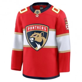 Florida Panthers Dresy Personalizované Fanatics Premium 2024-25 Červené Domácí - Pánské